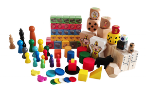 Piezas de Madera Personalizadas para Juegos de Mesa, en Forma de Autos, con Diseños Variados, Coloridas, Duraderas y con Pintura Ecológica - Product Image 5