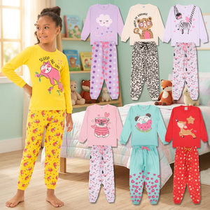 Camisones de Verano para Niñas, 100% Algodón Premium, Estampados o Lisos, Tela Waffle Ligera, Envío Rápido desde Bangladesh, Venta Caliente - Product Image 3