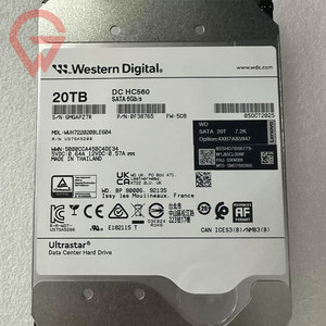 2.5inch 3.5-inch 14TB 18TB 20TB 7.2K 10K SAS 12Gb 6Gb Hot Swap 512e 512n For Enterprise Western Digital HDD Hard Disk <b>Drive</b> SATA - Product Image 1