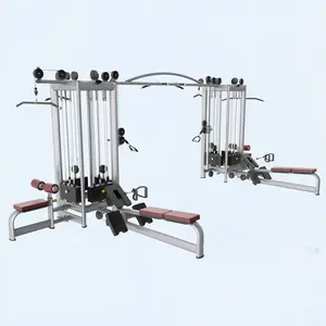 Multi Station Gym Commercial Gym Fitness Equipment Sports Exercise Machine Cable Crossover Machine Multi Jungle Stations 8 Stations