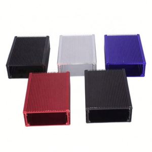 EBM Aluminum Alloy Extruded Heat Sink Factory OEM/ODM Aluminum Frames Electronic PCB Heatsink Industrial Profiles Junction Box - Product Image 3