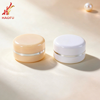 Pot en plastique vide de 10/20g avec bouchon à vis pour gel de construction OEM/ODM, flacon cosmétique rond – Vente chaude