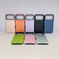Coque de téléphone en TPU et PC deux-en-un, motif cuir, vente en gros d'usine, pour iPhone 17 Pro Max, luxe pour iPhone 16 15 Pro Max