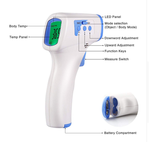 Portable Mesure Rapide Sans Contact Numérique flexible Oreille Corps Pistolet De Température Thermomètre - Product Image 4