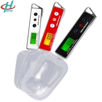 Cuillère-balance de cuisine électronique numérique à double plage en acier inoxydable 1 kg 100 g/0,01 g-500 g/0,1 g