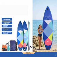 ELEVENSPORTS Nouveau design, best-seller : Planche de surf gonflable Drop Stitch, Stand Up Paddle Board gonflable