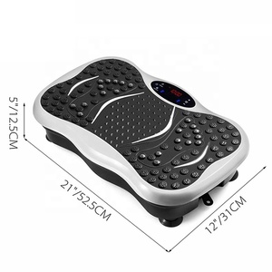 BunnyHi JFY003 Mini plaque <span class=keywords><strong>vibrante</strong></span> unisexe pour exercices à domicile, <span class=keywords><strong>plateforme</strong></span> <span class=keywords><strong>vibrante</strong></span> pour entraînement corporel avec fonction de massage - Product Image 6