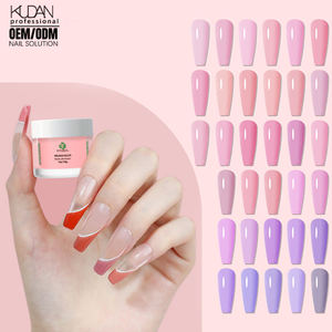 KUDAN yüksek kalite 1kg tırnak sanat akrilik toz sıcak satış temizle pembe beyaz 3000 + stok renkli seçenekleri toptan tırnak tedarikçisi - Product Image 1