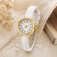 Montre à quartz pour femme Fenyi, style minimaliste vintage, bracelet fin en cuir, chiffres romains, vente en gros
