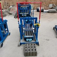 Grande demande Petit moteur diesel Machine de fabrication de briques mobile Machine de fabrication de briques en béton Bloc semi-automatique