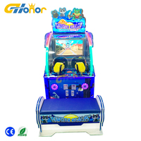G-Honor Máquina de Tiro Electrónica para Dos Jugadores, Juego de Tiro con Bolas, Máquina de Tiro al Blanco para Centros Comerciales, Potencia de 500W, Personalizable