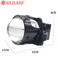 Projecteur de phares laser LED Aililaisi 3 pouces H4 Plug & Play non destructif nouveau montage universel 6000 lm