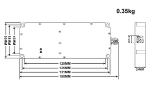 Mô-đun khuếch đại công suất 70W mô-đun không dây & RF cho tần số 433M/0.8g/0.9g/1.2G/1.5g/5.2g - Product Image 5