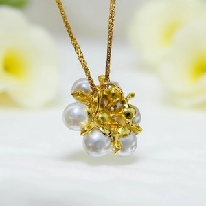 31289DIY - Colgante Simple para Collar con Cuentas Redondas de 5-6 mm, Plata S925 y Múltiples Cuentas, Accesorio para Collares de Perlas - Product Image 4