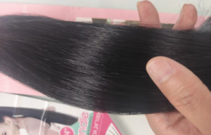 Extensions de cheveux synthétiques en queue de cheval EZ Bundle EZ-SEAWEED 36 pouces 100 grammes, mèches de cheveux brésiliens, cheveux ondulés - Product Image 4