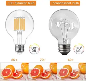 E26 E27 12v 24v 36v Edison Led Filament Bulb G95 G125 4w 6w 8w 10w 12w Led Light Bulbs 12v