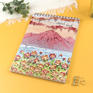 Impression de cahiers personnalisés, couverture souple, A5, spirale, carnet de dessin, bloc-notes, carnet de croquis, impression <span class=keywords><strong>pour</strong></span> l'école - Product Image 4