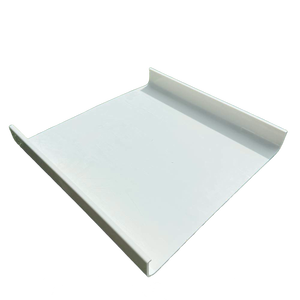 Plateaux à fourrage en <span class=keywords><strong>PVC</strong></span> moulés par injection sur mesure 280*32mm, modèle de <span class=keywords><strong>gouttière</strong></span> à fourrage pour culture hydroponique - Product Image 2