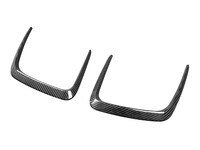 Grilles d'aération légères pour capot moteur, style SQ, en fibre de carbone sèche, compatibles avec BMW M3 G80 G81 M4 G82 G83