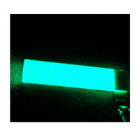 Calculatrice LCD PMMA à LED bleue, feuille de papier, feuille de menu, panneau de rétroéclairage