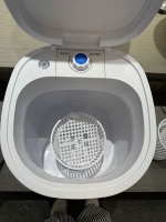 Top-Loading Semi Automatic Washer Single Tub Electric Household Use English Operation for 4kg Wash and Spin