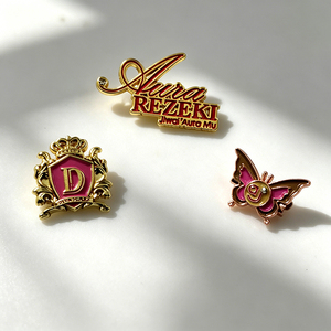 Broche de Metal Grabado con Láser, de Aleación de Zinc, Anticorrosión, para Marcar Logotipos, Decoración de Ropa y Bolsos, en Oferta - Product Image 1