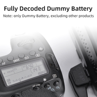 KingMa Kabel Daya Adaptor Baterai, D-tap Ke NP-FW50 Dummy untuk Sony A7R2 A7M2 A6000 A6300 A7