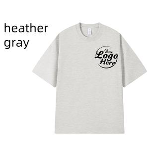 เสื้อยืดผู้ชายผ้าคอตตอนเนื้อนุ่มผสม100% 230ก. เสื้อยืดระบายอากาศไม่เป็นรอยปักโลโก้ที่มีเอกลักษณ์ - Product Image 1