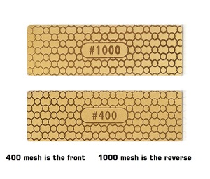 Kim cương công cụ ngoài trời hai mặt nhỏ mài đá ánh sáng và dễ dàng để thực hiện 400 #1000 # mài đá đánh bóng Whetstone - Product Image 4