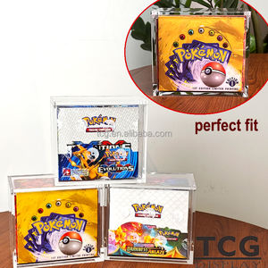 TCG 맞춤형 사이즈 360장 영어 포켓몬 카드 부스터 박스 S 첫 번째 에디션 포켓몬 부스터 박스 디스플레이 케이스 - Product Image 6
