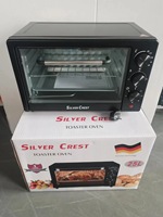 Four à pain miniature multifonctionnel, capacité 25L, électrique, portable, pour voiture, camping-car, utilisation en extérieur, cuisson du pain, des pizzas, des gâteaux