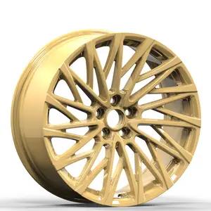 Jy 20x8.5 inch rims aluminum alloy wheels in silver and gold colors. The new design is used in all major Toyota models