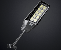 Lampadaire mural à énergie solaire installé par lampadaire solaire LED lumière solaire extérieure 100W 200W 300W