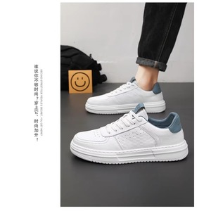 Zapatillas Deportivas Casuales para Hombre, Diseño Simple, Juveniles, Transpirables, con Plataforma Suave, Suela de TPU, Zapatillas de Moda - Product Image 2