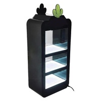 Présentoir à cigarettes verrouillable personnalisé pour vente au détail, étagère en acrylique à led pour tabac à fumer
