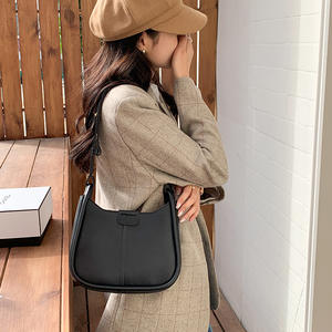 High Quality Women's Winter New Style Vintage Korean-Style Saddle Bag Single-Shoulder Crossbody PU Material RFID Magnetic - Product Image 2