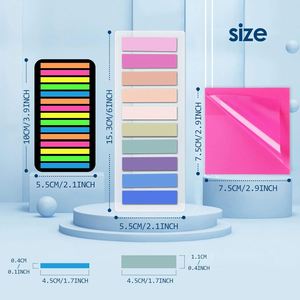 3600 Hojas de Etiquetas Adhesivas de 180 Colores, Marcadores Transparentes para Anotaciones de Libros, Marcadores de Páginas Escribibles, Notas Adhesivas Coloridas - Product Image 4