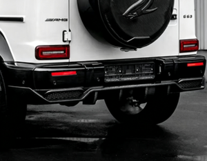 TC-Style Trockener Kohlefaser-Heckdiffusor für Mercedes-Benz <span class=keywords><strong>G</strong></span>-Klasse W464 W465 Heckstoßstangen-Lippe Splitter Auto-Außenteile - Product Image 6