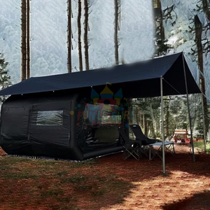 Tente pneumatique portable, tente de camping, tente de randonnée pliable, imperméable, grande tente carrée familiale, capsule de glamping, tente gonflable - Product Image 3