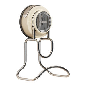 Support mural circulaire à ventouse Haiwei pour salle de bain, support de rangement durable pour lavabo, installation sans perçage - Product Image 1