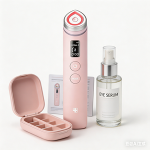 Productos de belleza para el cuidado de la piel coreanos, dispositivo 6 en 1 para el cuidado de la piel en casa, Medicube Age-R Booster Pro Rosa - Product Image 4