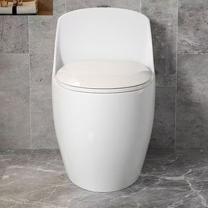 Nuevo Inodoro de Cerámica con Sifón, Colorido, Sanitario, para Baño, de Una Pieza - Product Image 4