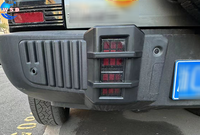 Ensemble de 2 caches de feux de brouillard arrière en ABS noir brillant, pièces de style améliorées pour CHERY JETOUR T2 Traveller SUV