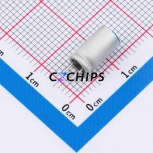 Condensador Sólido PBC016M331D100C41B, Componente de Orificio Pasante (THT), D5.5xL10mm 330uF 20% 16V 2.69A100kHz - Product Image 2