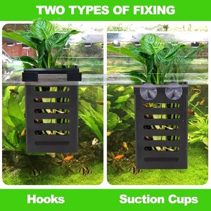 Support pour plantes d'<span class=keywords><strong>aquarium</strong></span> avec crochets et ventouses, pots suspendus pour plantes aquatiques pour décorations d'<span class=keywords><strong>aquarium</strong></span> - Product Image 2