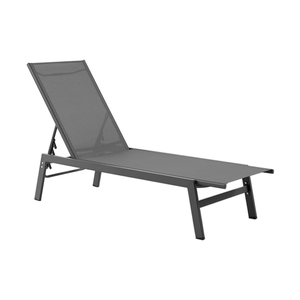 <span class=keywords><strong>Chaise</strong></span> longue pliable d'extérieur en gros <span class=keywords><strong>pour</strong></span> usine, transat réglable à 5 positions avec maille respirante <span class=keywords><strong>pour</strong></span> <span class=keywords><strong>piscine</strong></span> et jardin - Product Image 1