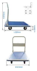 Plate-forme d'achat chinoise chariot à poussette chariot chariots à main et chariots - Product Image 6