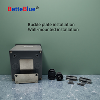 BetteBlue Industrial Online pH Meter Sensor Double Salt Bridge 0.6MPA Monitor untuk Kolam Renang dan Air Limbah