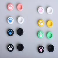 Capuchon de joystick en forme de patte de chat de dessin animé mignon pour manettes Switch 2 Joy-Con, housse de protection antidérapante en silicone souple pour boutons de joystick