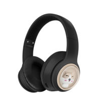 Headphone Anak Lucu Desain Kucing Nirkabel Langsung dari Pabrik, Headset Over Ear untuk Anak-anak, Musik, Perjalanan & Belajar